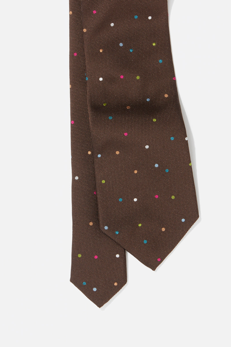 Men's Polka Dot Silk Tie