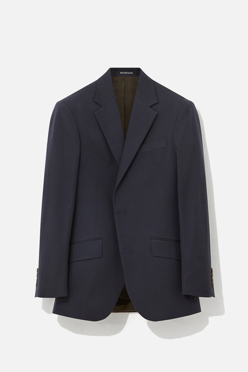 Navy Marine Corps Cotton Herringbone Jacket