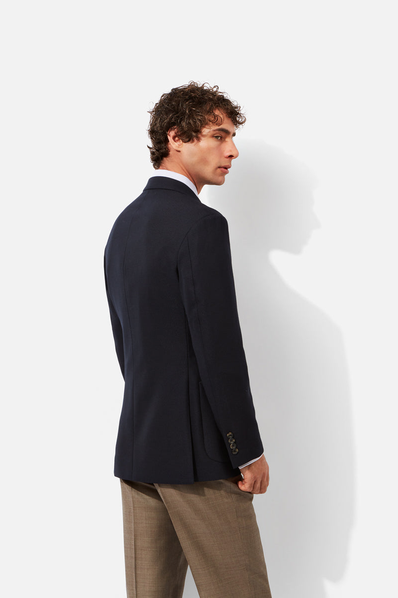 Chapman Blazer - Navy Wool Blend