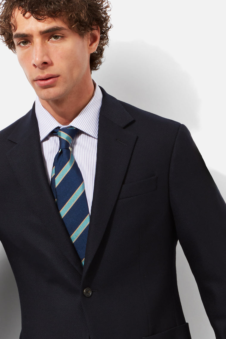 Chapman Blazer - Navy Wool Blend