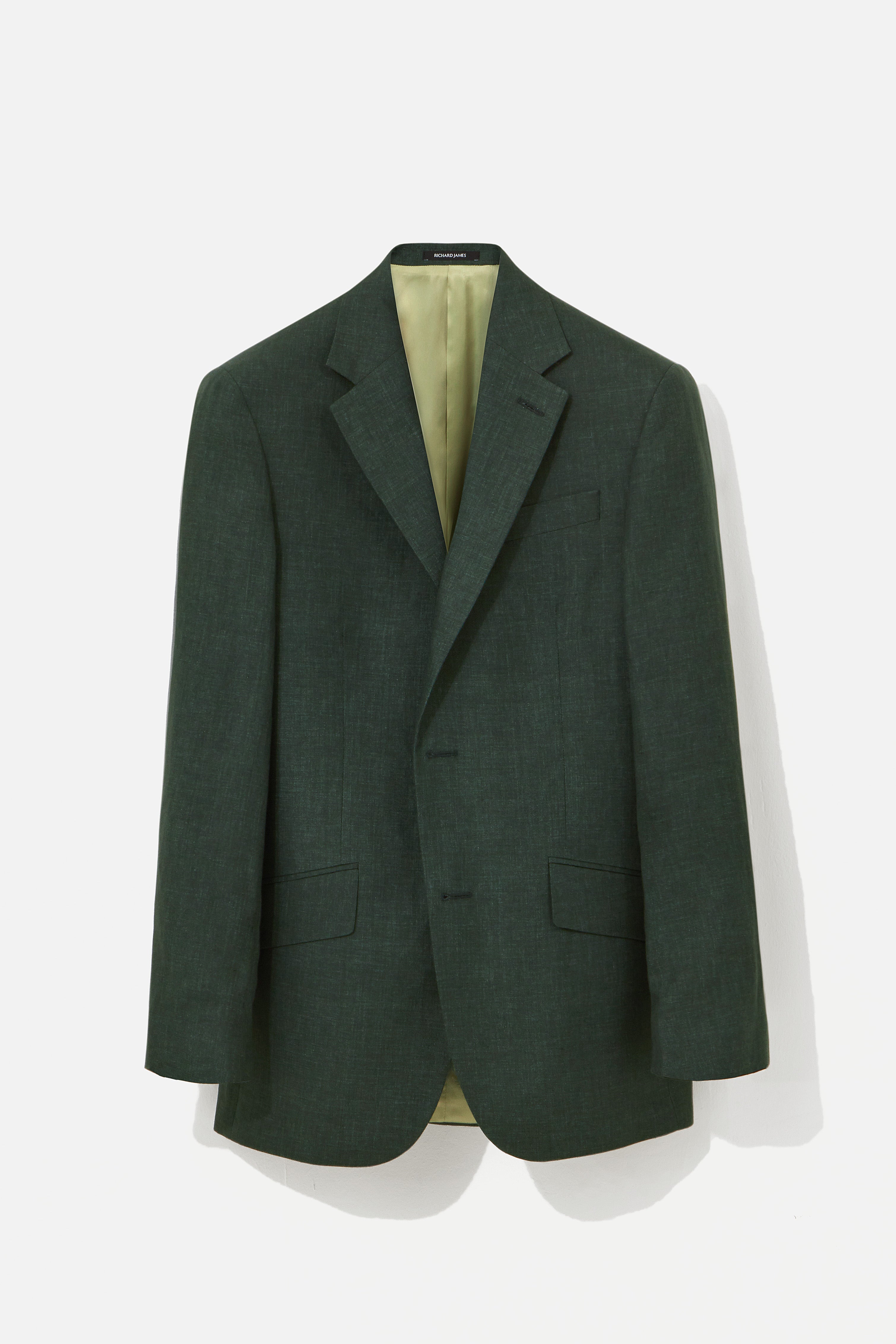 Linen Two-Button Jacket