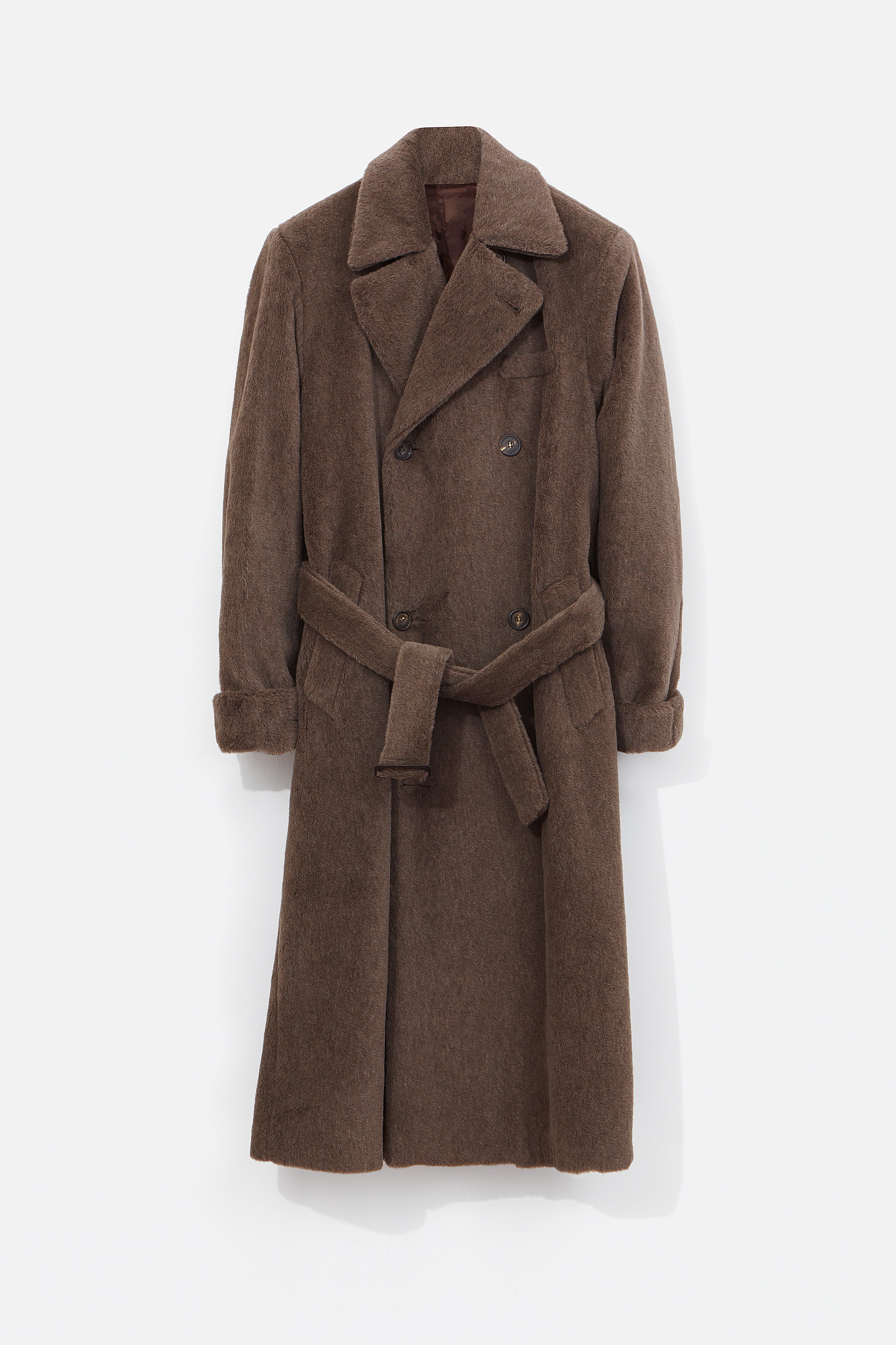 Richard James Savile Row | Alpaca Teddy Coat