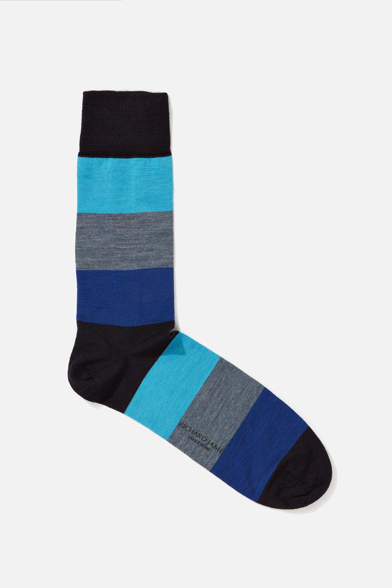 Blockstripe Sock