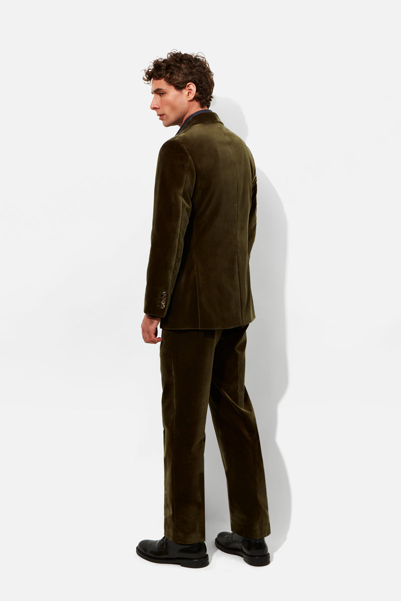 Evening Suit - Militaire Velvet