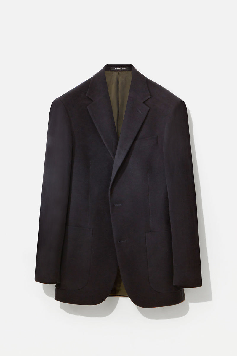 Navy Moleskin Suit