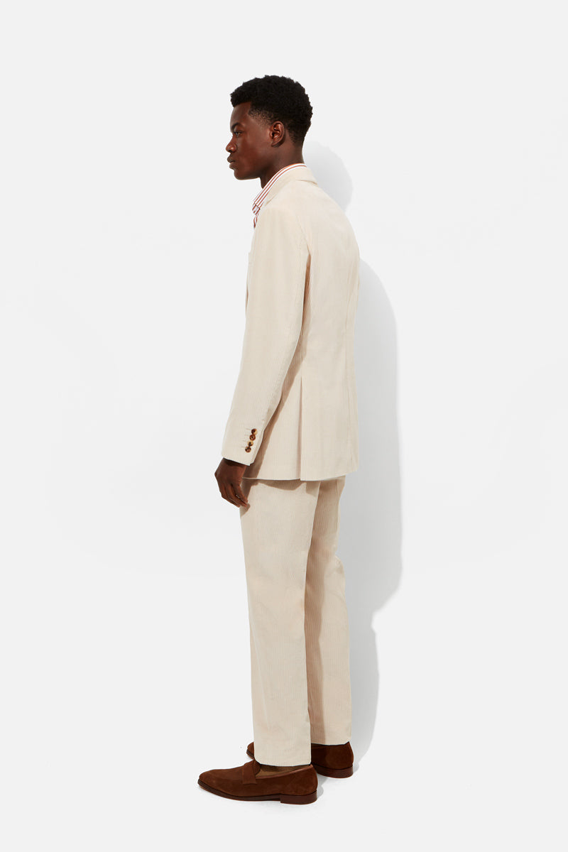 Chapman Suit - Ivory Cotton Corduroy