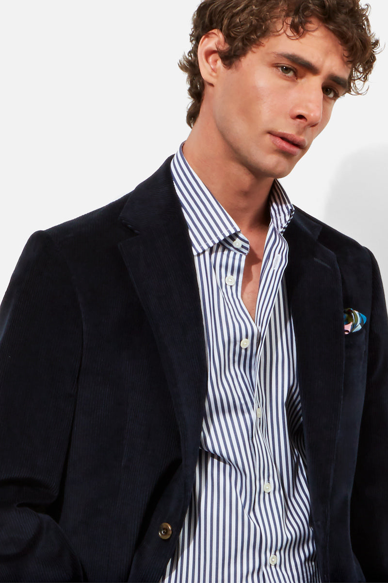 Chapman Suit - Navy Cotton Corduroy