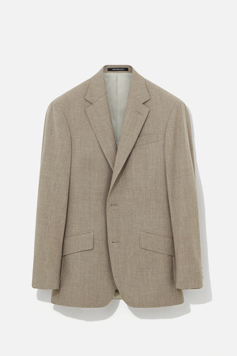 Chapman Suit - Stone Stretch Cashmere