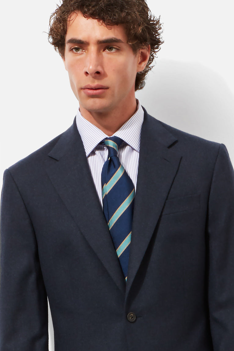 Chapman Suit - Navy Stretch Cashmere